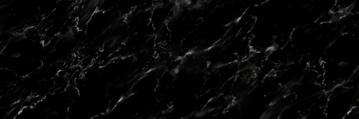 Leinwandbilder - horizontal elegant black marble texture background,vector illustration