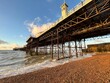Angleterre, England, sussex ,Brighton ,manche ,Pier ,channel, manche, sunset pier at sunset