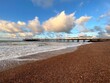 Angleterre, England, sussex ,Brighton ,manche ,Pier ,channel, manche, sunset beach at sunset