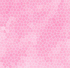 Pink pastel abstract mosaic pattern background.	