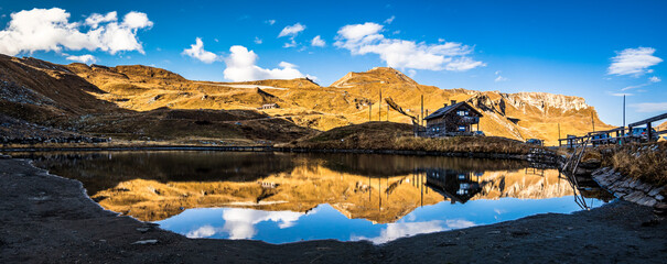 Poster - landscape at the grossglockner mountain