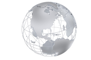 Metal Globe PNG