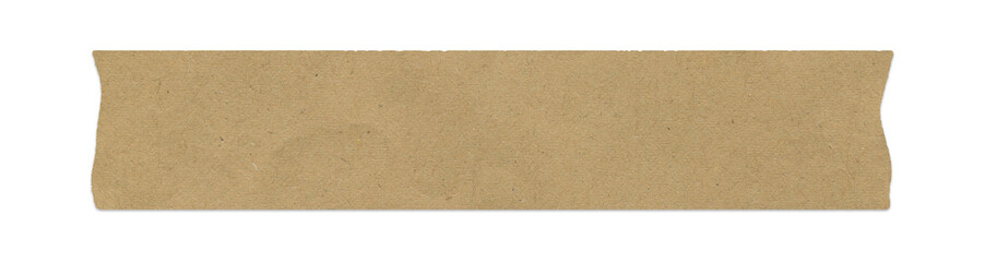 Canvas Print - Brown Kraft Paper Washi Sticky Tape