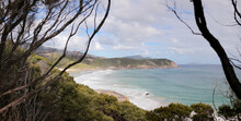 Panorama Showing Beaches, Bays And Native Bushland Of Wilson's Promontory National Park, Victoria, Australia