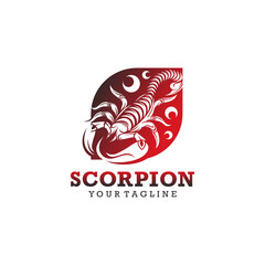 Wall Mural - Scorpion logo icon design template