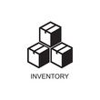 inventory icon , logistic icon vector