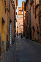 Wall Mural - Spello. Ancient atmosphere in the medieval village