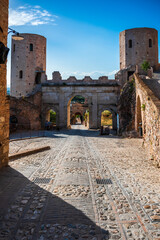 Wall Mural - Spello. Ancient atmosphere in the medieval village