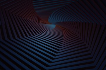 Poster - Wonderful Abstract colourful geometric ratio background. Starburst dynamic wave. 3d rendering illustration Background pattern for design.