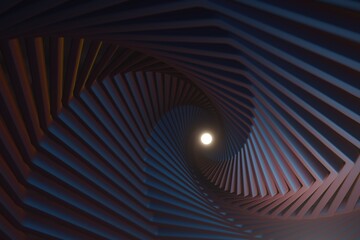 Poster - Wonderful Abstract colourful geometric ratio background. Starburst dynamic wave. 3d rendering illustration Background pattern for design.