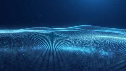 Abstract digital background. Computer code. Data networks. Concept of digital communication. Big data visualization. 3D rendering. 4k animation.