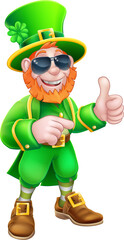 Leprechaun St Patricks Day Cartoon Character