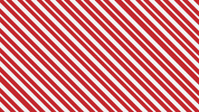 Red And White Stripes Christmas Background Gift Wrapping Paper