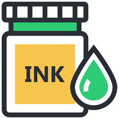 Sticker - Ink pot 