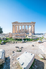 Wall Mural - Details of Erechtheion in Athens of Greece,