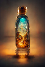 Concept Art Illustration Of Magical Elixir Of Life