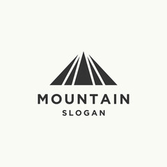 Wall Mural - Mountain logo icon design template 