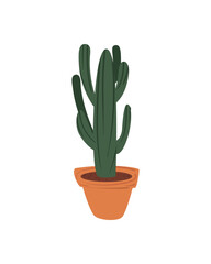 Sticker - flat interior cactus