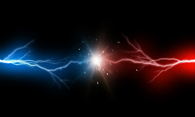 Wall Mural - lightning. light effect