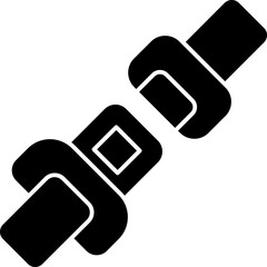 Poster - Seat Belt Icon