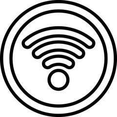 Sticker - Wifi Signal Icon