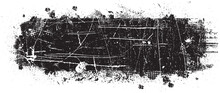 Splatter Scratched Texture . Distress Grunge Background . Scratch, Grain, Noise, Grange Stamp . Black Spray Blot Of Ink.Place Illustration Over Any Object To Create Grungy Effect .abstract Vector.