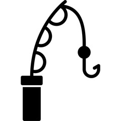 Sticker - Fishing ROd Icon