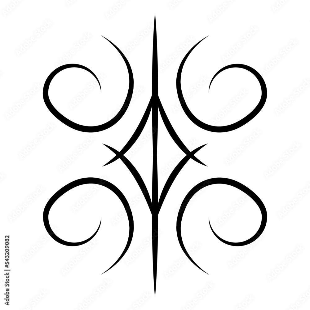 tattoo or ornamental icon