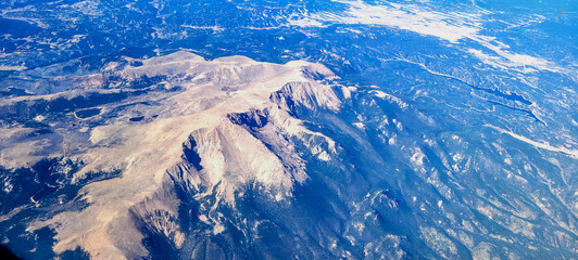 Poster - Aerial Imagery of New Mexico and Colorado