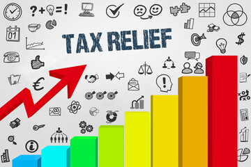 Wall Mural - Tax relief	
