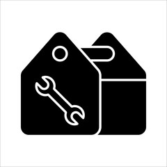 Tools Box line icon. concept web buttons. vector illustration. 