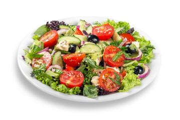 Wall Mural - Greek salad