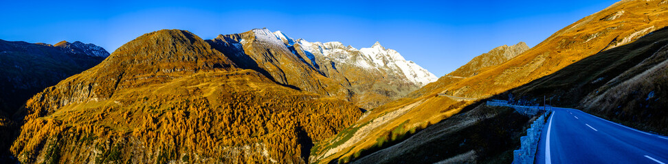 Sticker - landscape at the grossglockner mountain