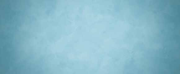Fototapete - Abstract blue paint with watercolor texture background, Ice bue fantasy backdrop