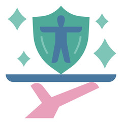 Sticker - insurance icon