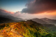 © Jemang - Landscape view during morning, sunrise mountain at Genting Highlands, PahangBackground for wallpaper use and browser.