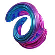 © Artnivora - 3D Metalic Abstract Spline
