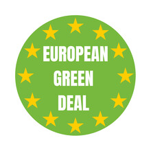 European Green Deal Symbol Icon