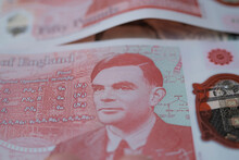 Alan Turing
50 British Pounds. Outstanding Mathematician