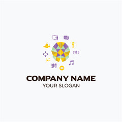 Sticker - business logo design