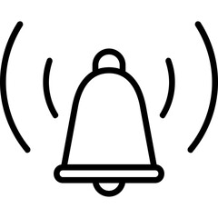 Canvas Print - Ring Bell Icon