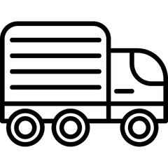 Sticker - Truck Icon