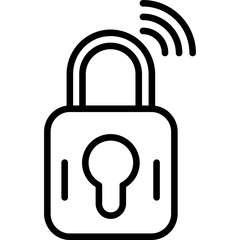 Sticker - Smart Lock Icon