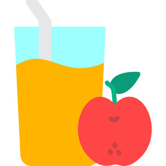 Sticker - Apple Juice Icon