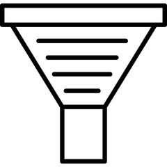 Poster - Funnel Icon