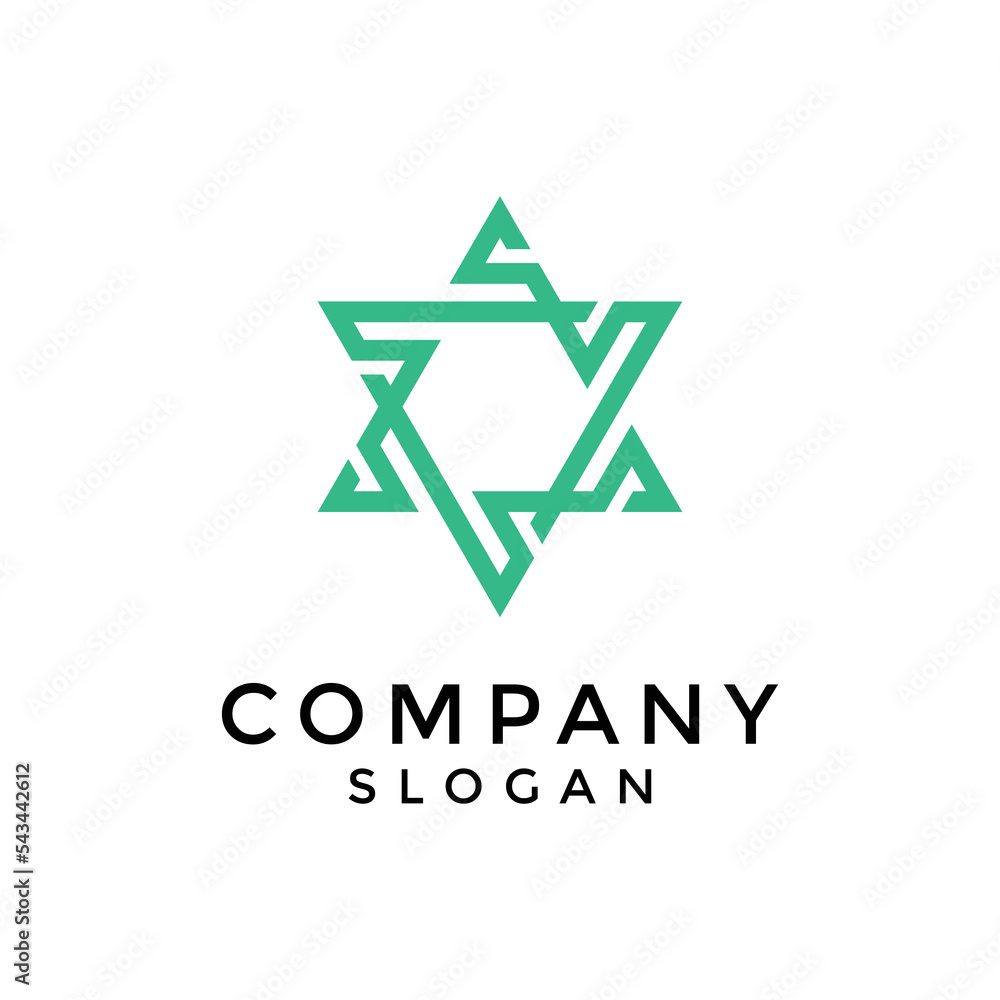 initial letter S star logo Stock Vector | Adobe Stock