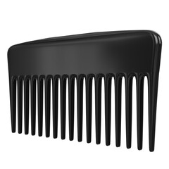 Wall Mural - 3d rendering illustration of a small wide tooth comb