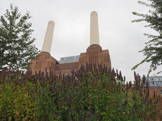 Canvas Print - Battersea Power Station in London