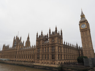 Canvas Print - Houses of Parliament in London