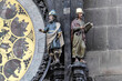 Astronomische Uhr am Rathaus. Prag, Tschechische Republik, Europa
